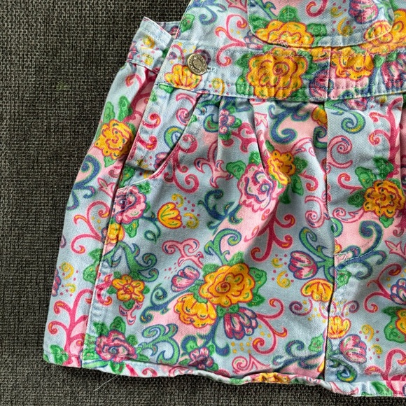 Vintage Children’s Place Bright Paisley Overall Jumper • 12-18m - Picture 4 of 6